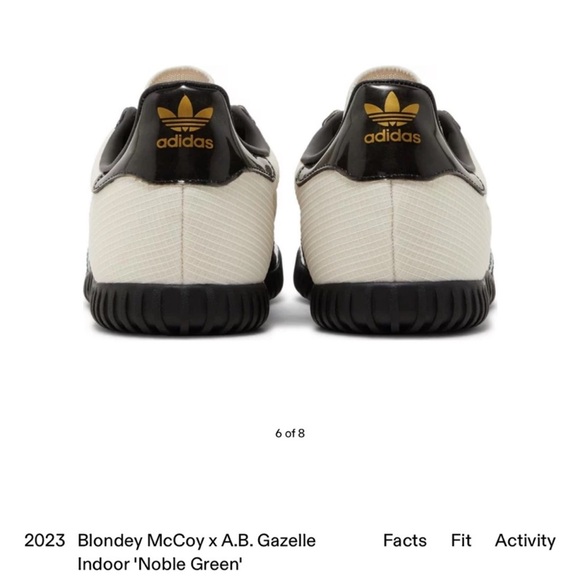 Blondey McCoy x A.B. Gazelle Indoor 'Noble Green nwt - Picture 5 of 6